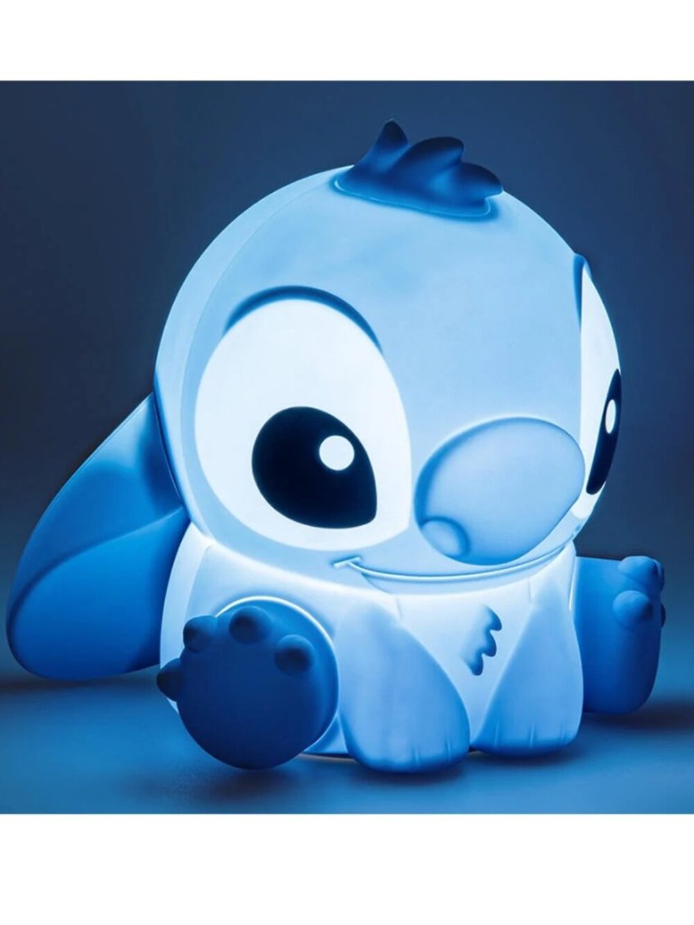 SQUISHY GLO DISNEY STITCH Squishy Silicone Night Light - NEW NIB